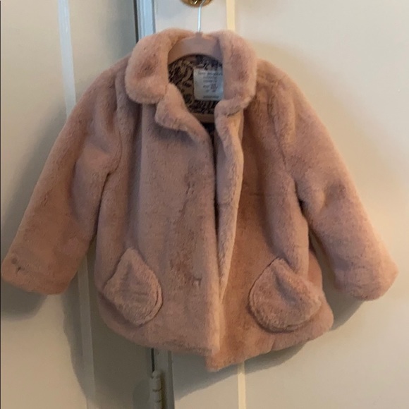 Zara Other - Zara toddler faux fur coat